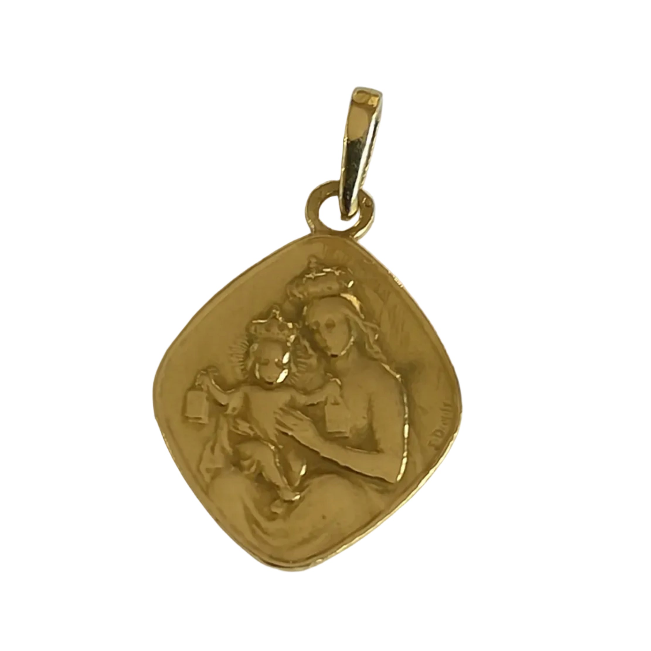 Médaille en or jaune