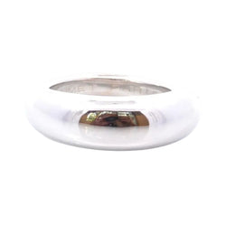 Bague Jonc CHAUMET en or blanc