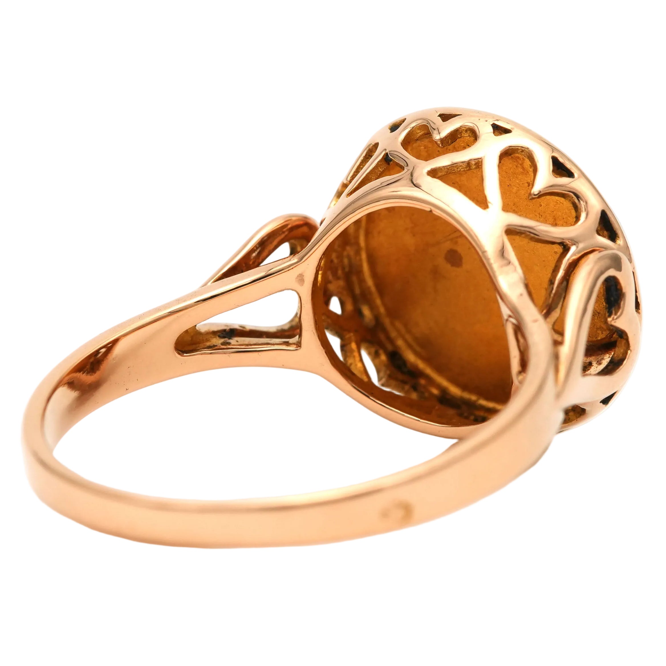 Bague Chevalière en or jaune