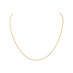 Collier Maille forçat Or jaune