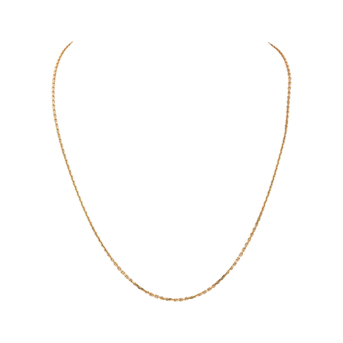 Collier Maille Forçat Or rose