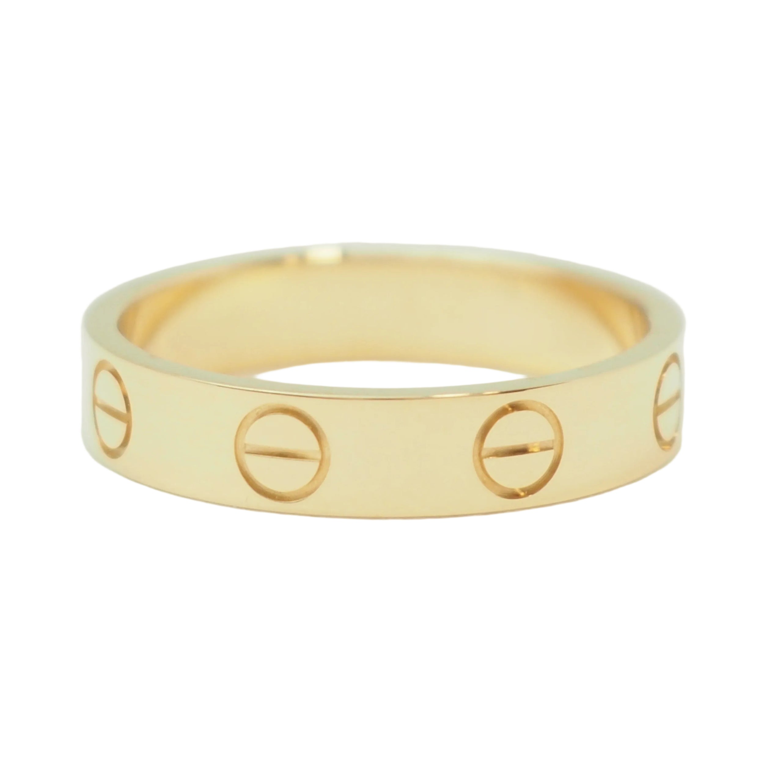 Bague Alliance CARTIER "Love" PM en or jaune