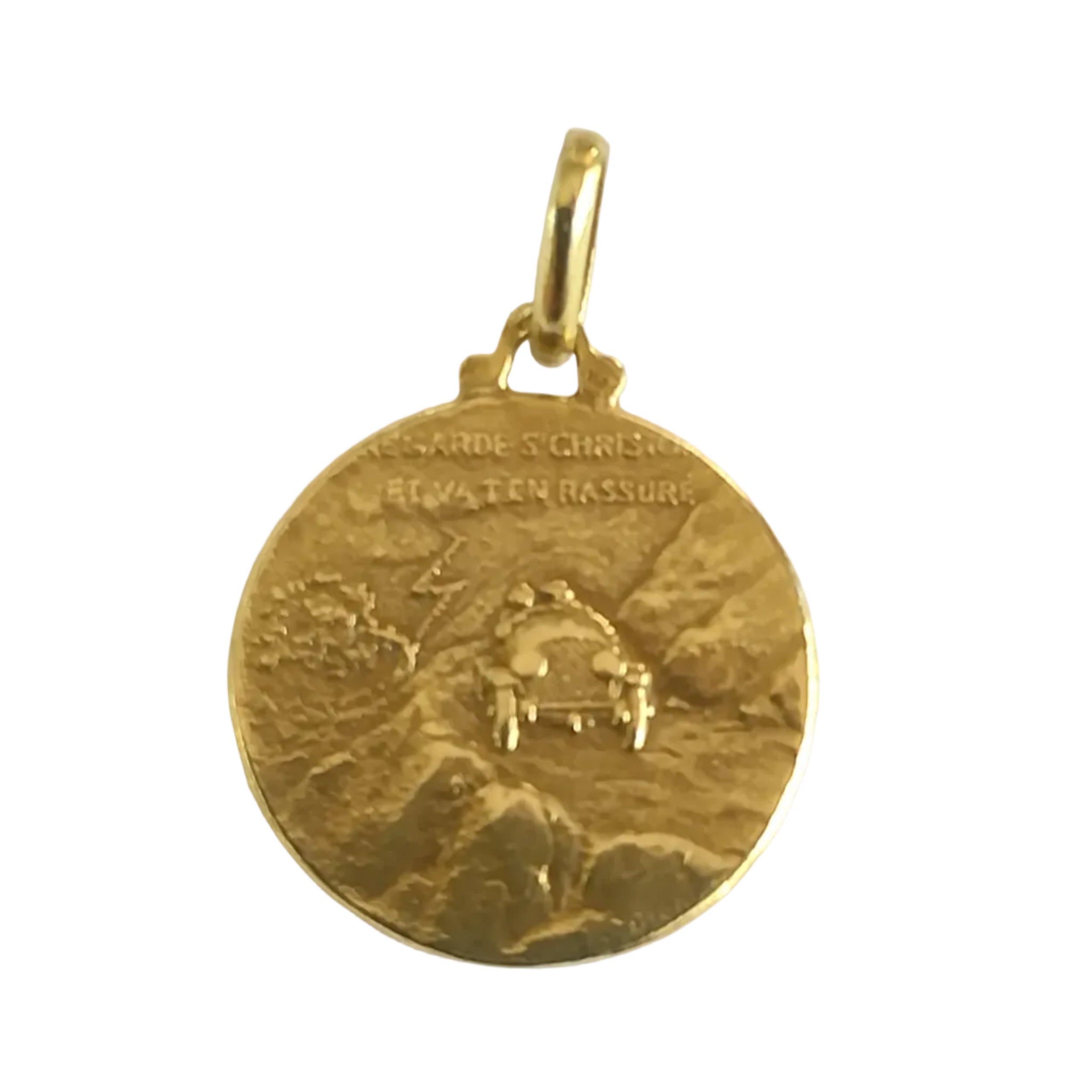 Médaille en or jaune