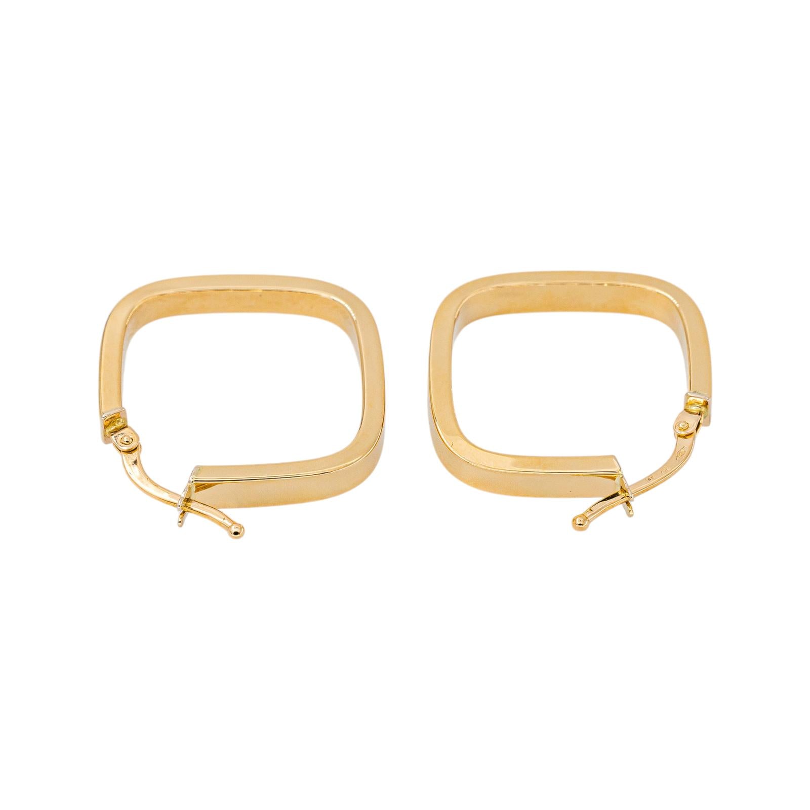 Boucles d'oreilles Créoles Or jaune