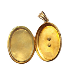Pendentif en or jaune et perle