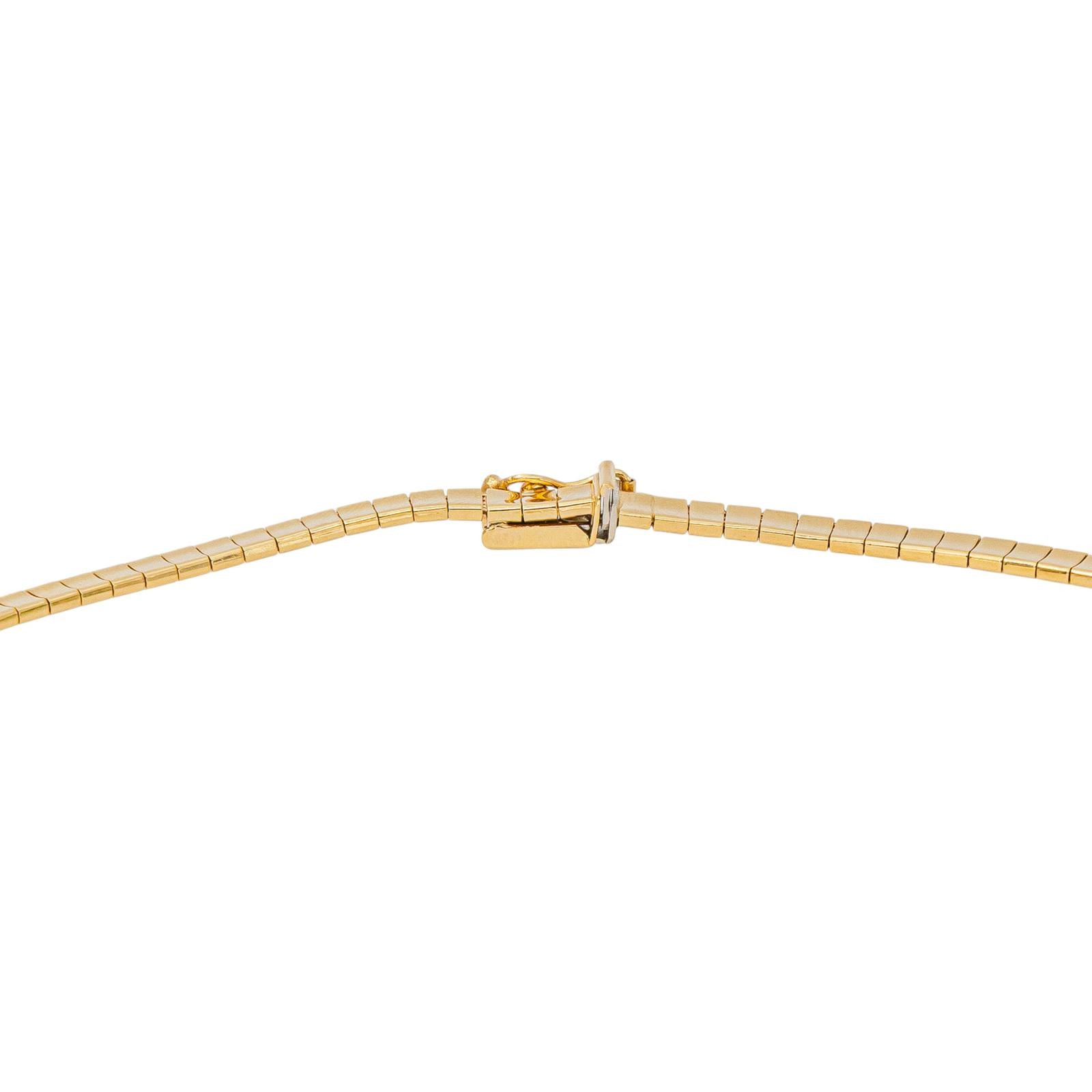Collier Maille oméga Or jaune