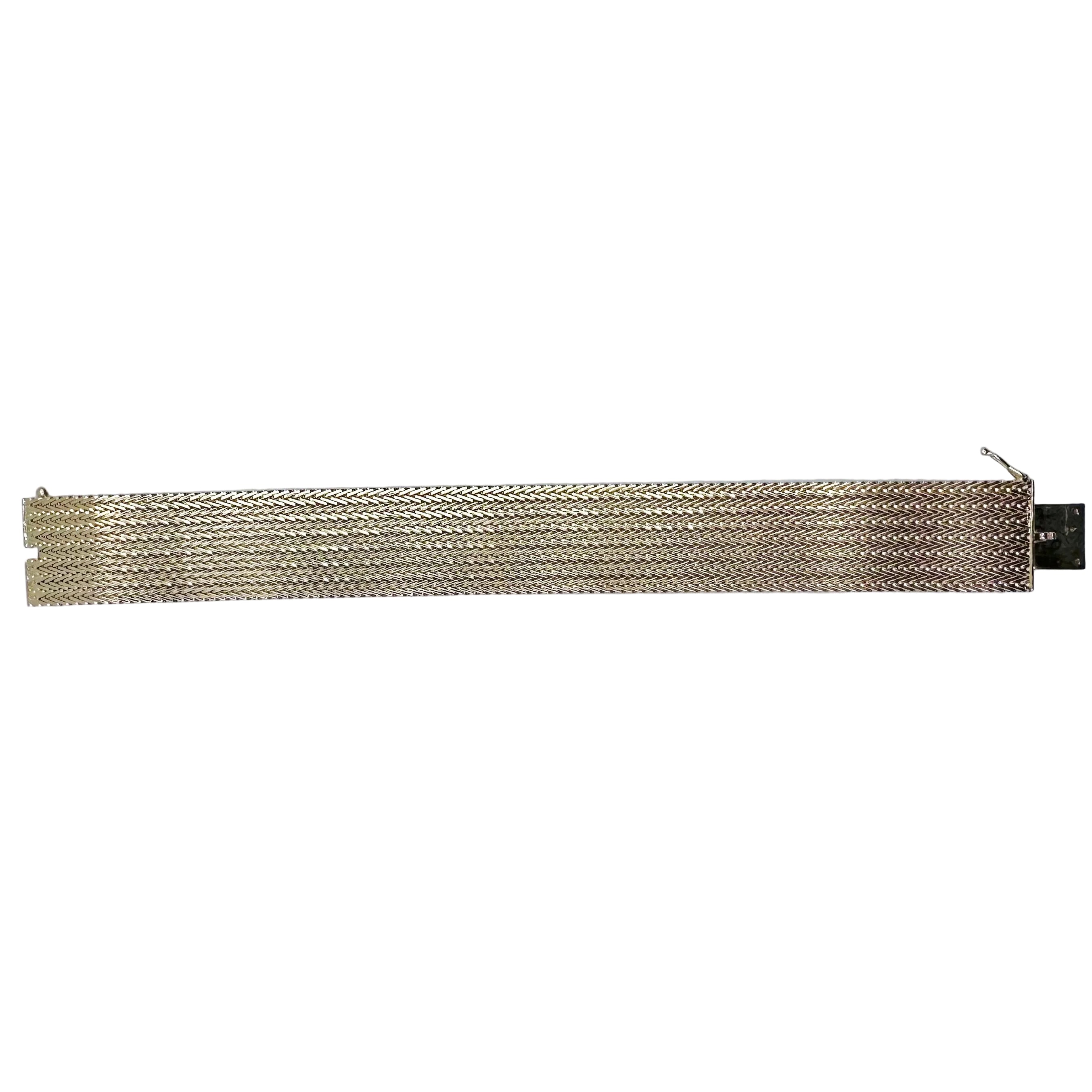 Bracelet Manchette en or jaune
