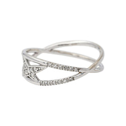 Mauboussin Bague  A la croisée des étoiles  Or blanc Diamant
