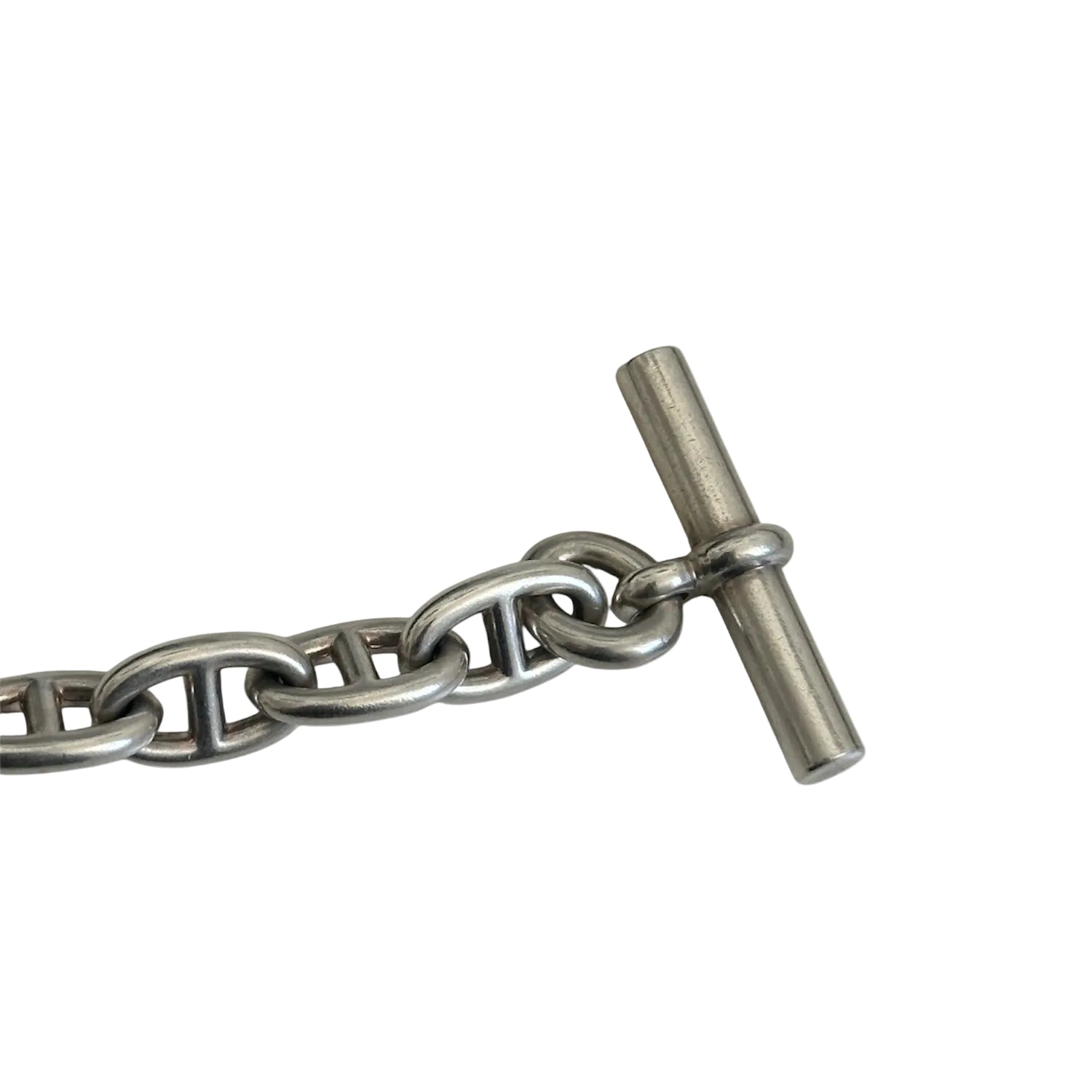 Bracelet Maille HERMÈS "Chaîne d'ancre" PM en argent