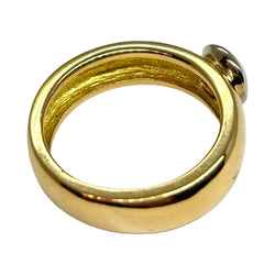 Bague Solitaire en or jaune et diamant