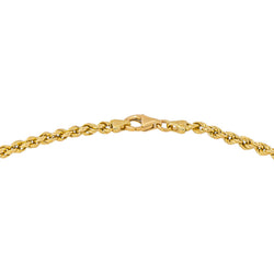 Collier Maille Corde Or jaune