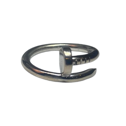Bague Jonc CARTIER "Juste un clou" en or blanc