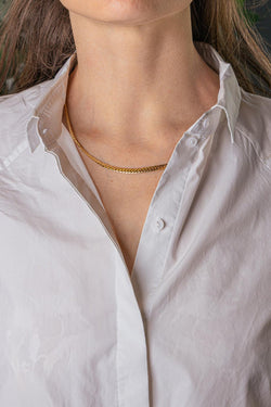 Collier Maille gourmette Or jaune