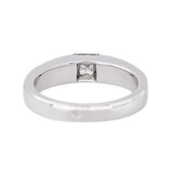 Cartier Bague Tank Or blanc Diamant
