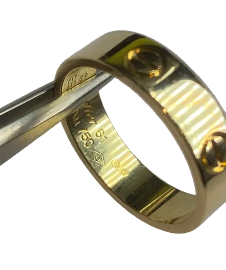 Bague Jonc CARTIER "Love" en or jaune