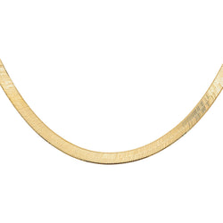 Collier Maille miroir Or jaune