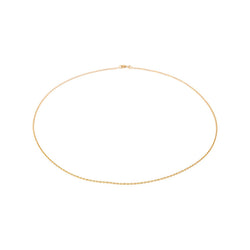 Collier Maille forçat Or jaune