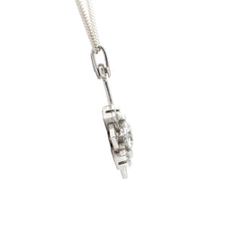 Pendentif en platine et diamants