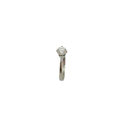 Bague Solitaire en or blanc et diamant