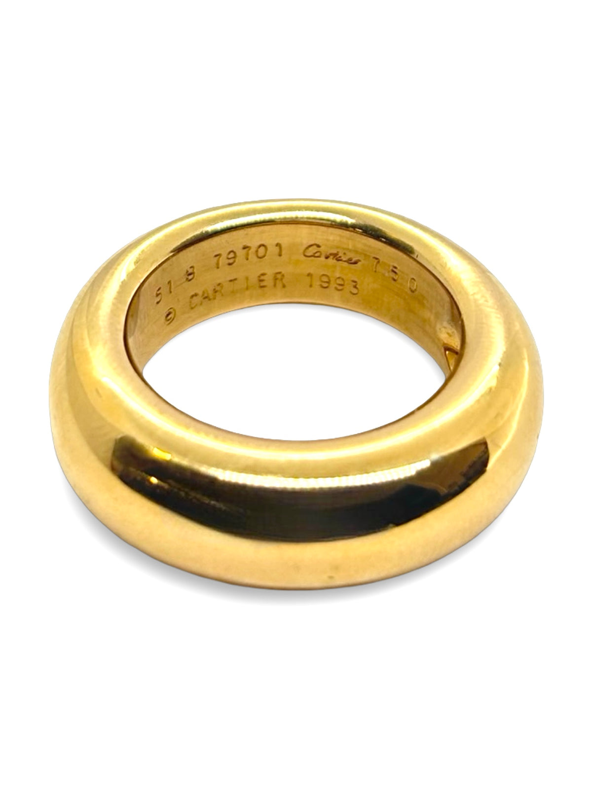 Bague Jonc CARTIER en or jaune