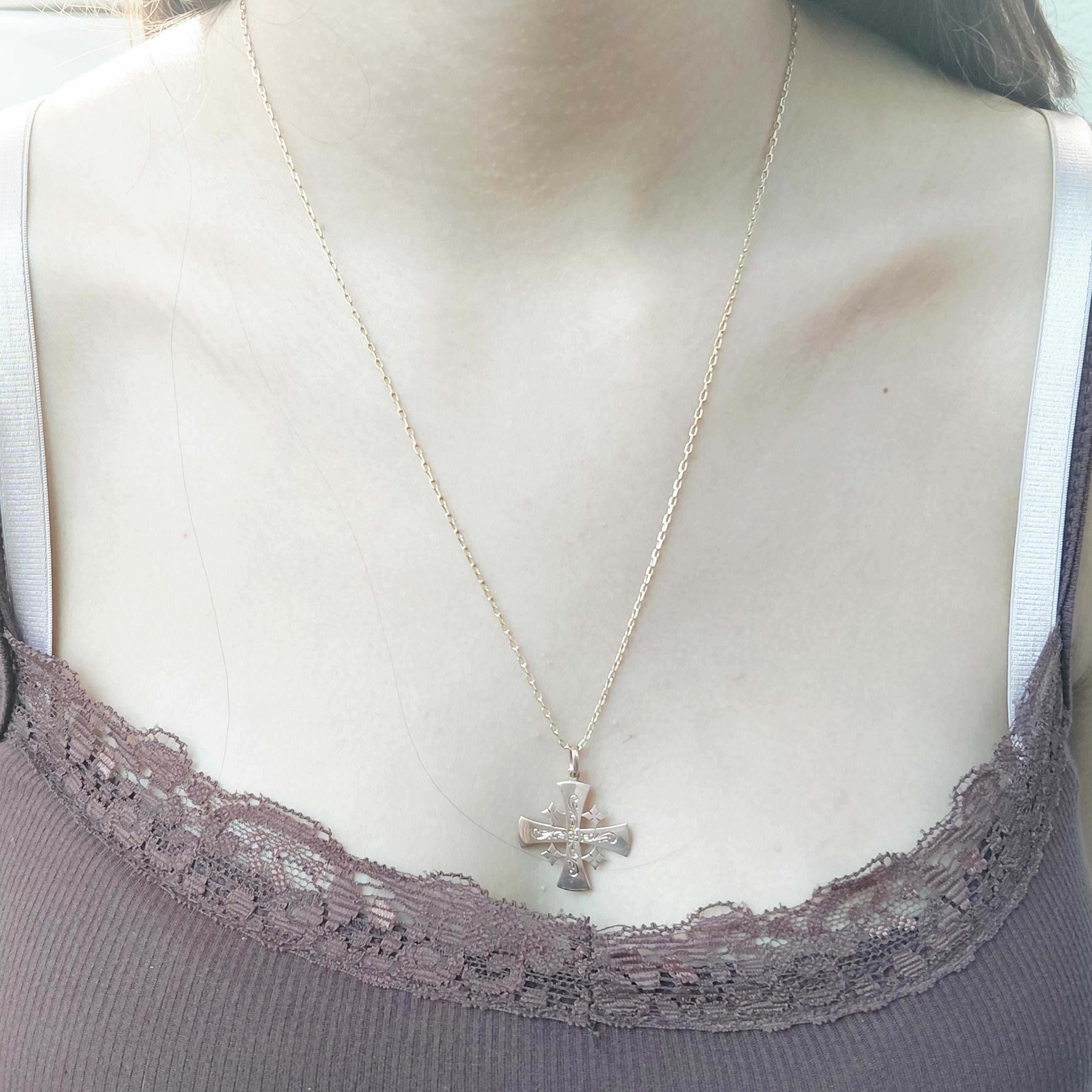 Pendentif en or rose