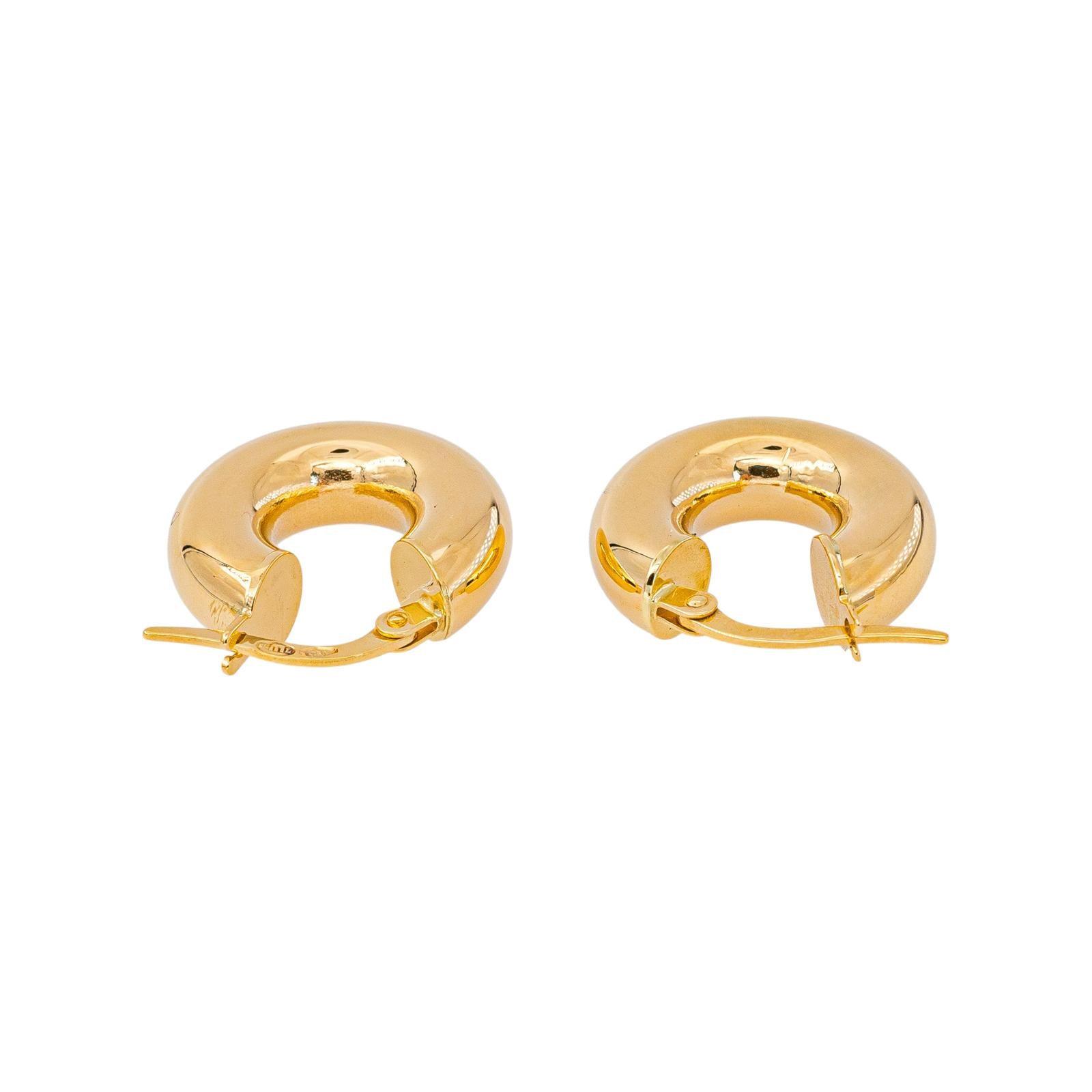 Boucles d'oreilles Créoles Or jaune