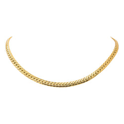 Collier Maille gourmette Or jaune