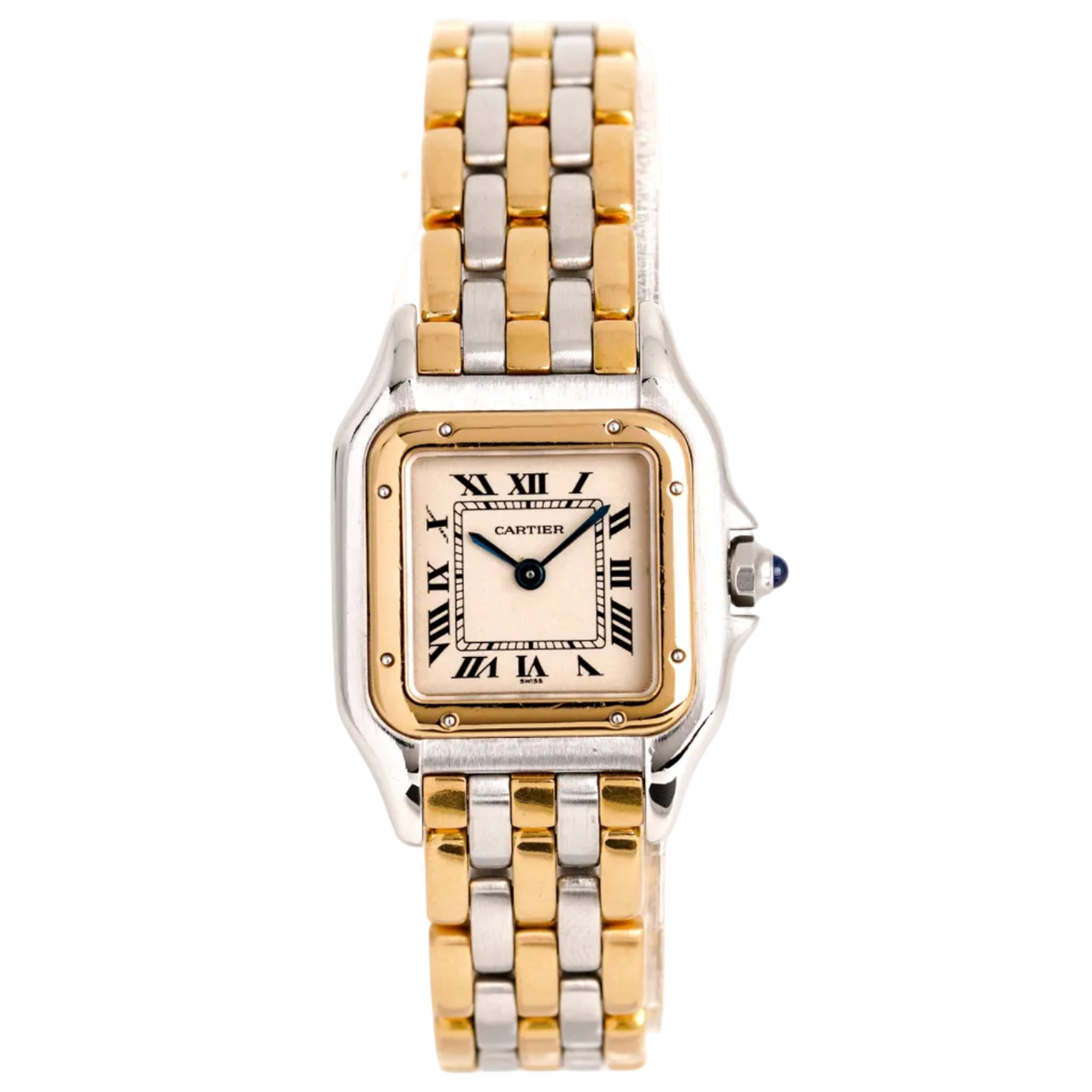 Montre CARTIER "Panthère" en or jaune et acier