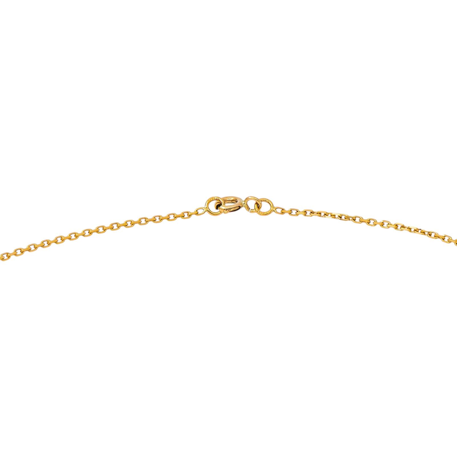 Collier Maille forçat Or jaune