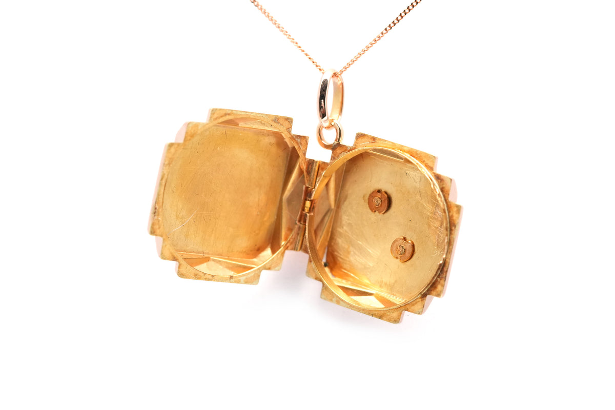 Pendentif en or rose