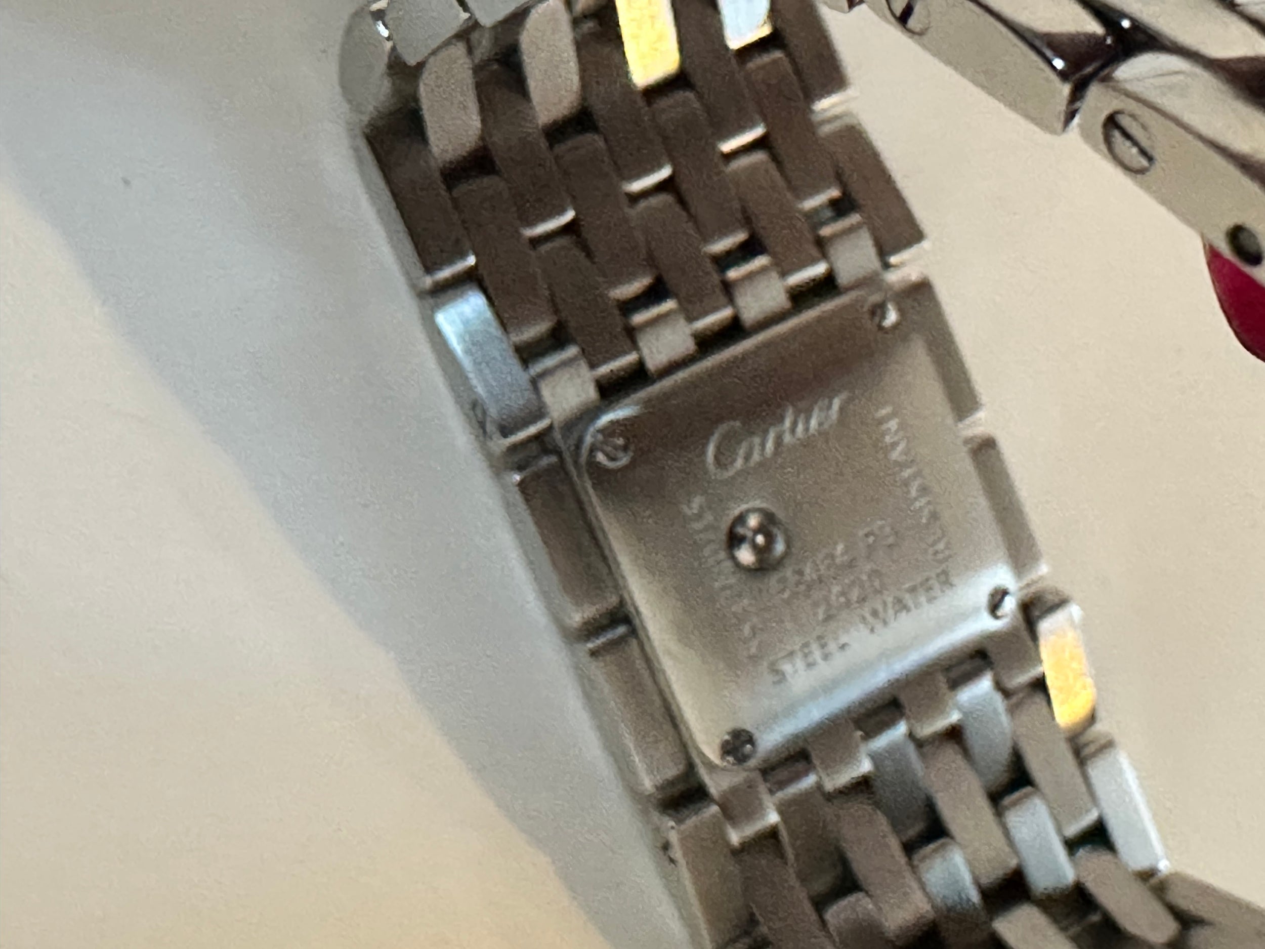 Montre CARTIER "Panthère" en acier