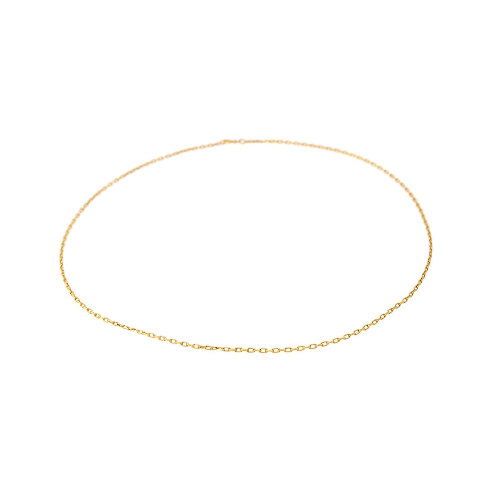 Collier Maille Forçat Or jaune