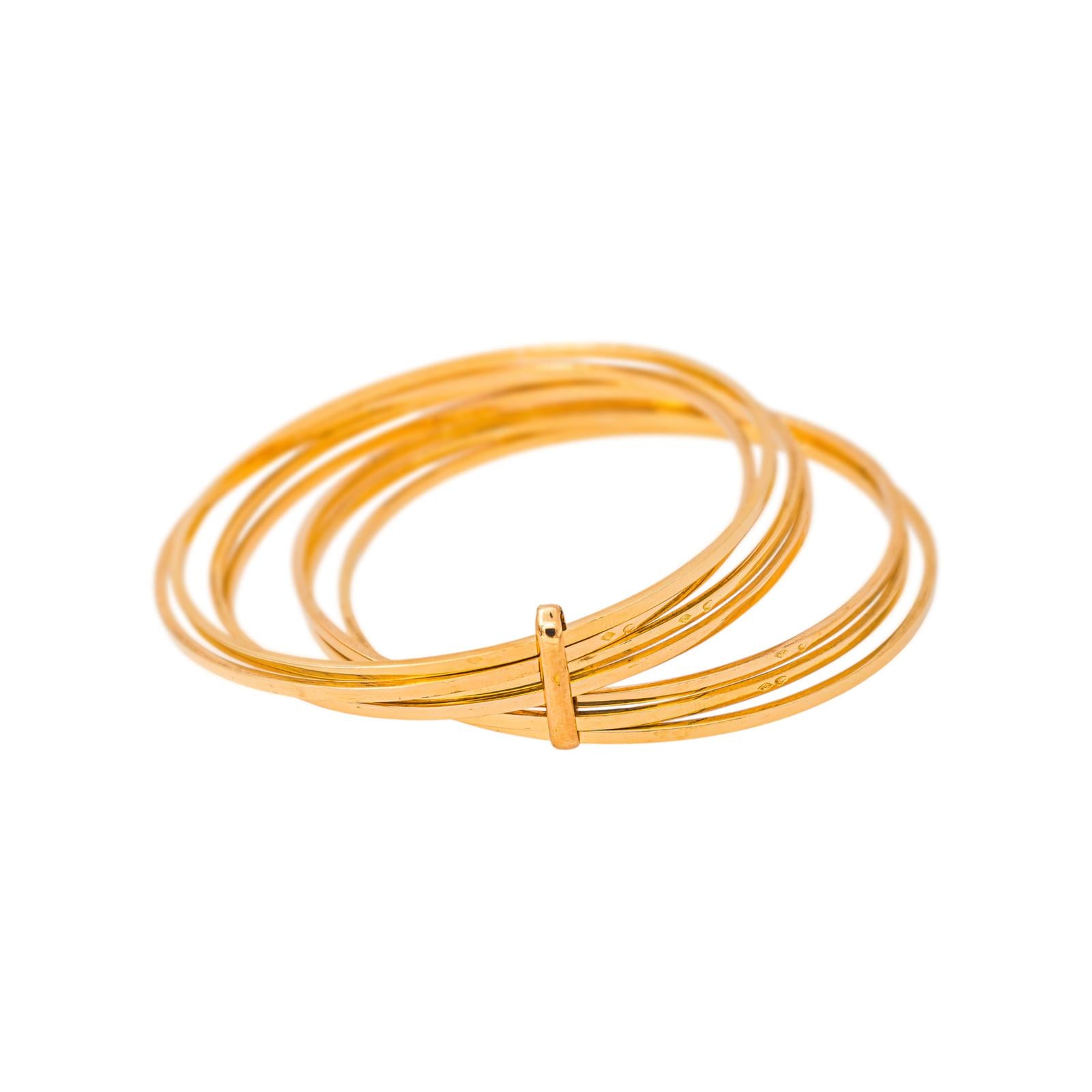 Bracelet Semainier Or jaune