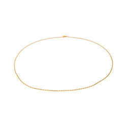 Collier  Maille forçat  Or jaune