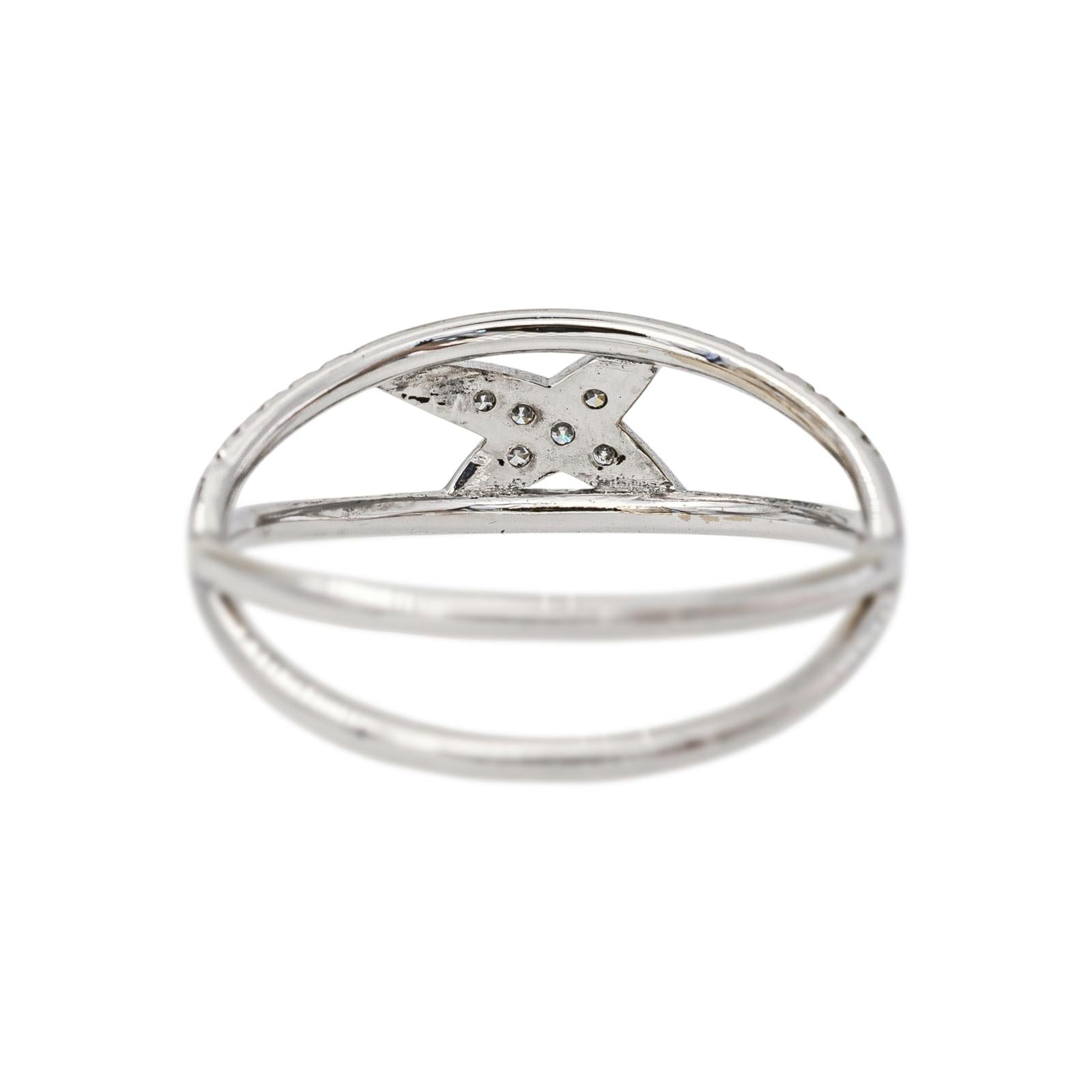 Mauboussin Bague  A la croisée des étoiles  Or blanc Diamant