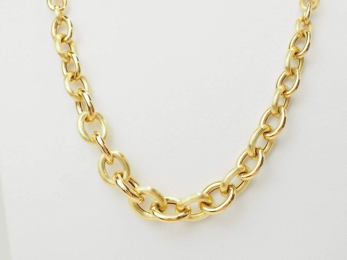 Collier Chaîne en or jaune