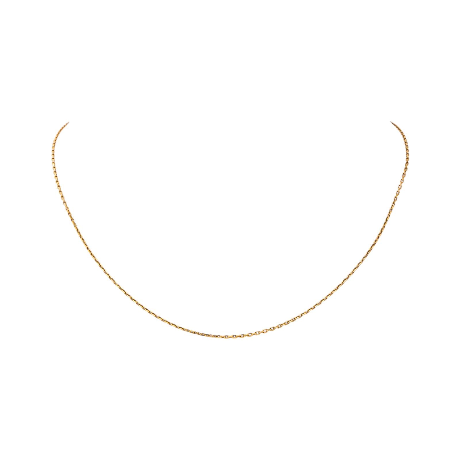 Collier Chaîne en or jaune