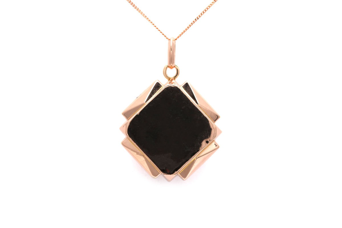 Pendentif en or rose