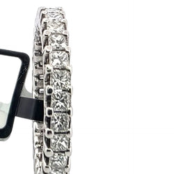 Bague Alliance en or blanc et diamants