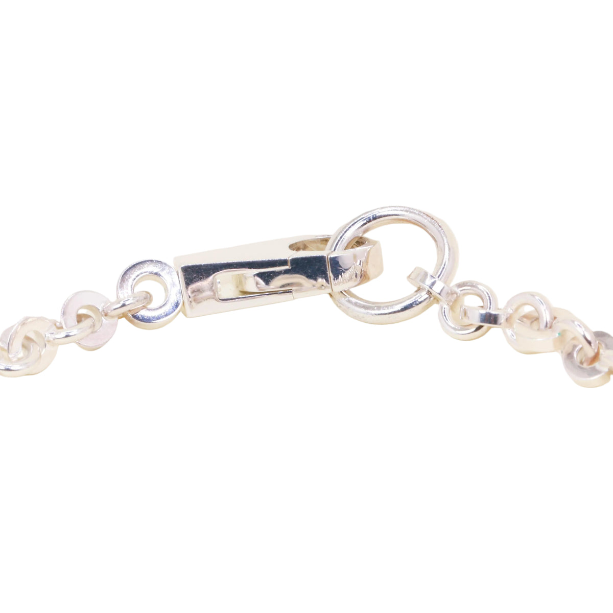 Collier Ras de Cou HERMÈS "Voltige" en argent