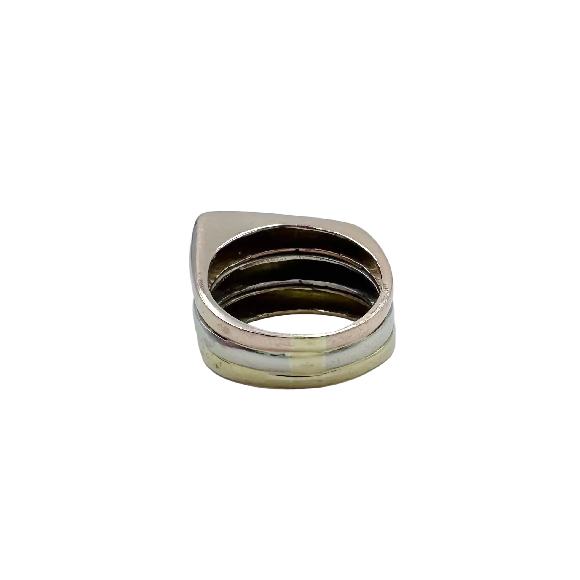 Bague Cocktail en trois ors