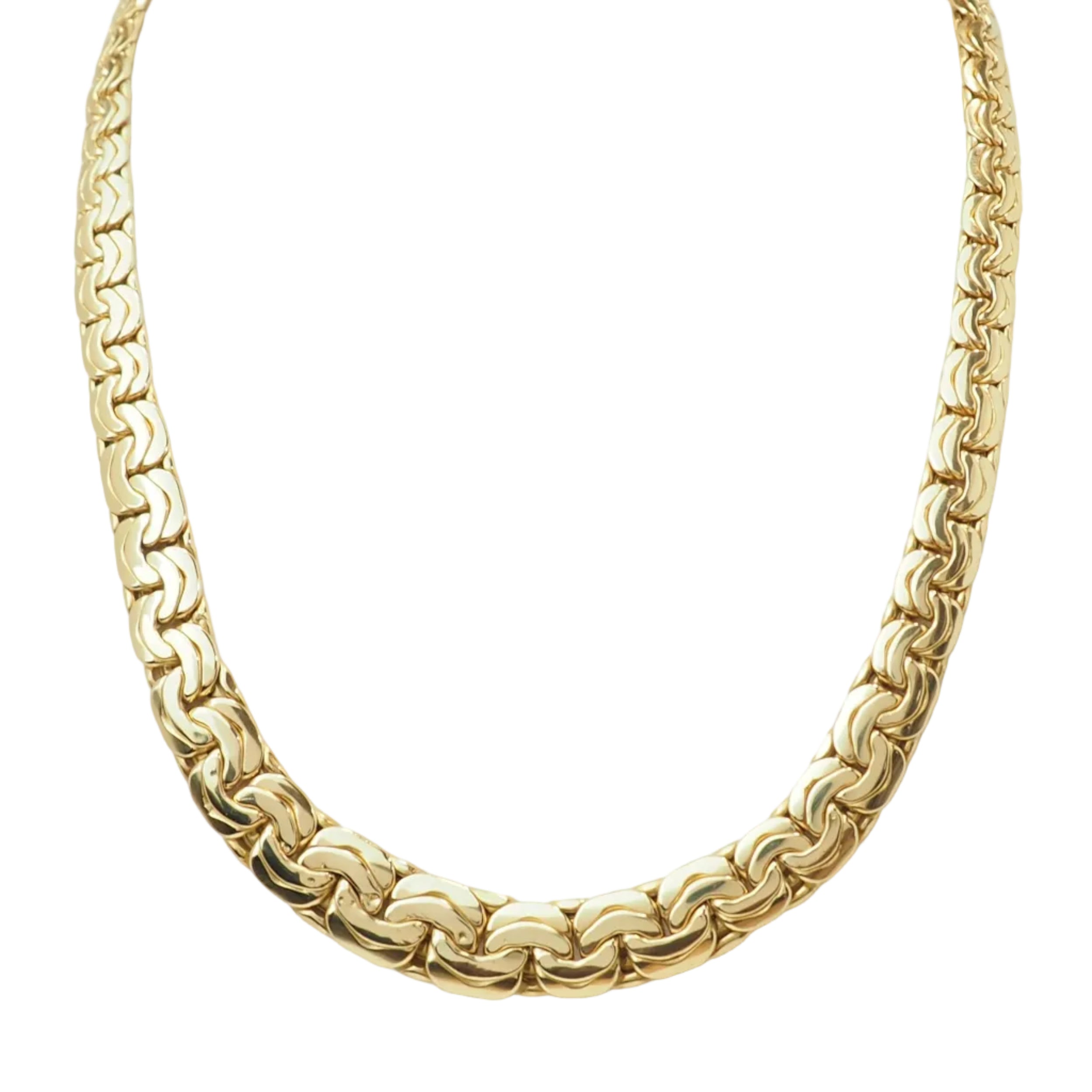 Collier Maille en or jaune