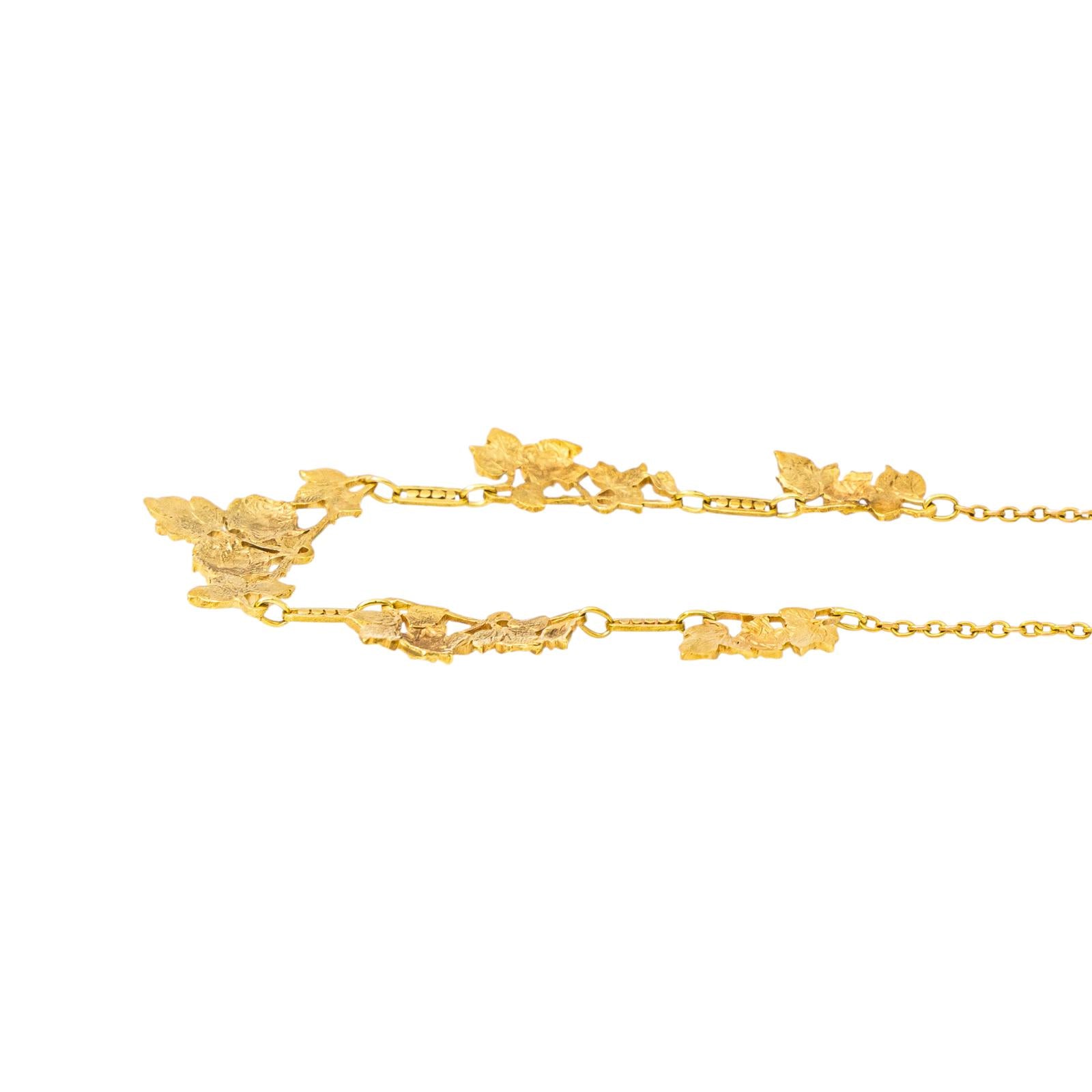 Collier Maille forçat Or jaune