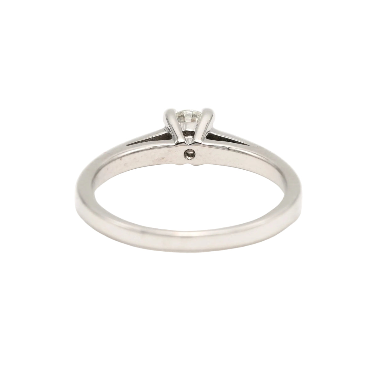 Bague Solitaire en or blanc et diamant