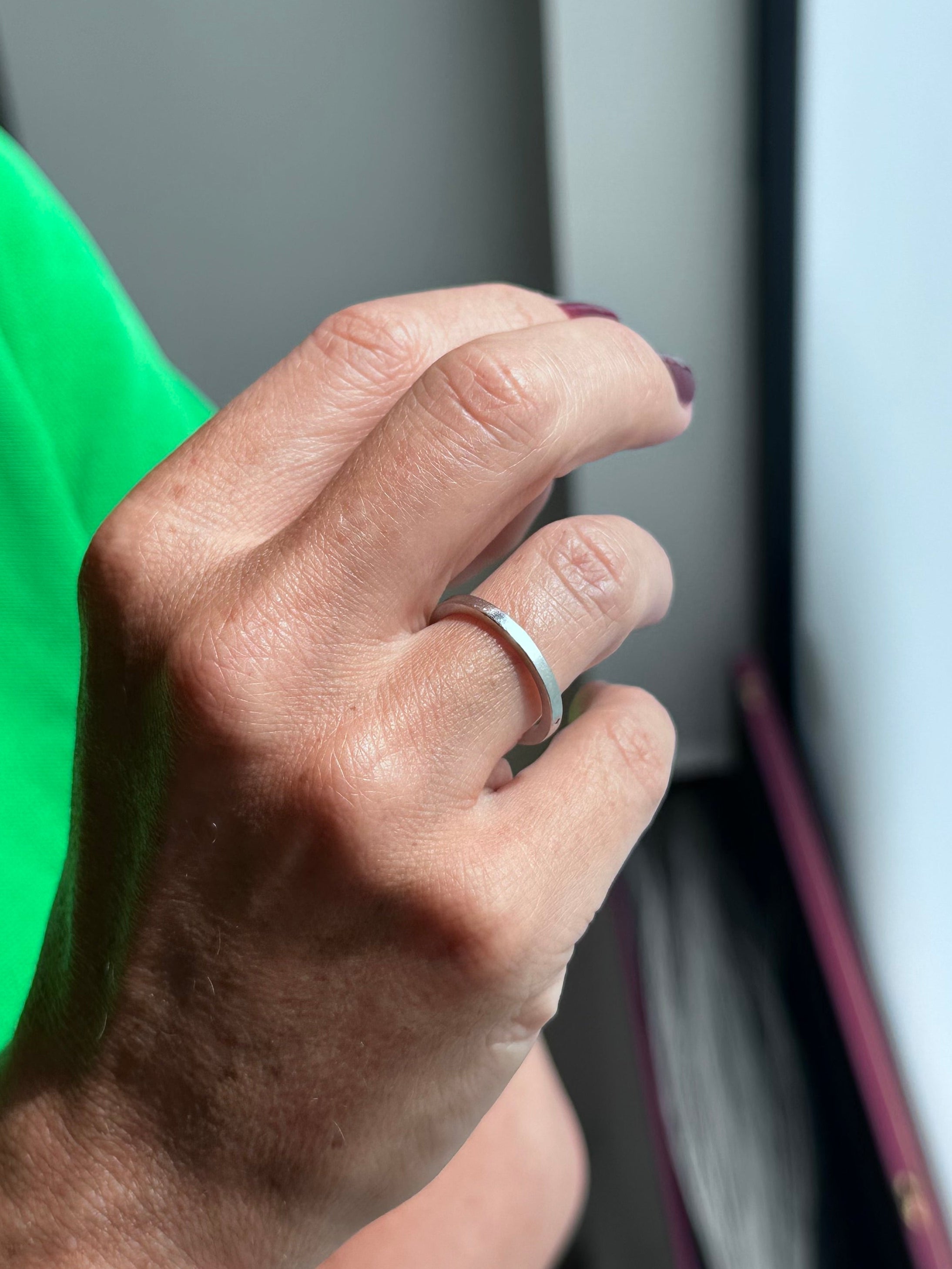 Bague Alliance CHAUMET "Les Éternelles" en platine et diamant