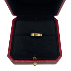 Bague Alliance CARTIER Love PM en or jaune
