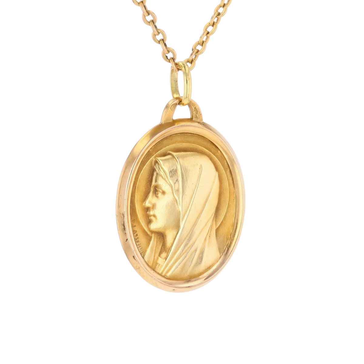 Médaille LASSERRE en or jaune