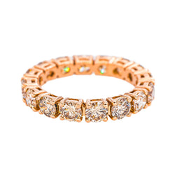 Bague Alliance américaine Or rose Diamant