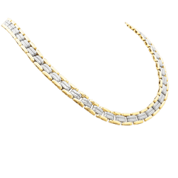 Collier Mauboussin, Vintage, deux tons d'or.