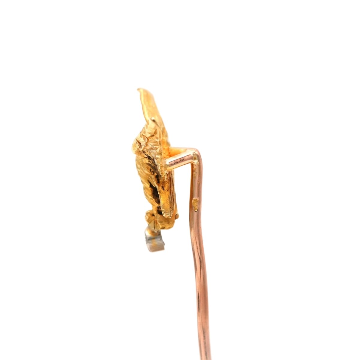 Epingle en or jaune et diamant - Castafiore